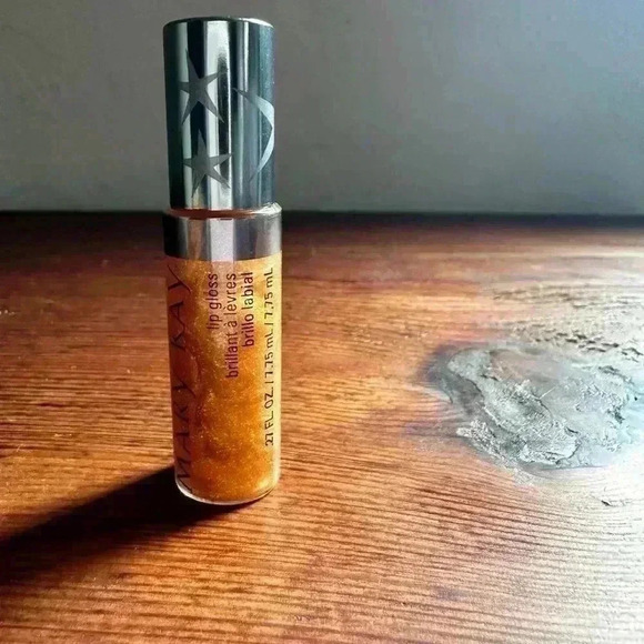 MARY KAY LIP GLOSS GOLD SEQUINS,  0.27 fl. oz., New w/o Box, Discontinued! RM02 - Picture 2 of 4